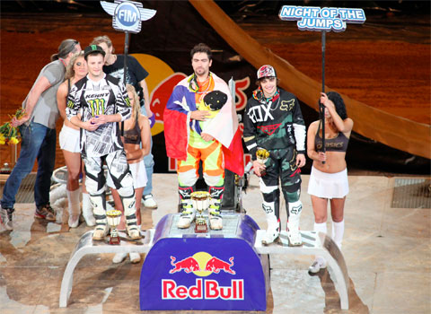Winners of NIGHT of the JUMPS in Riga 2012